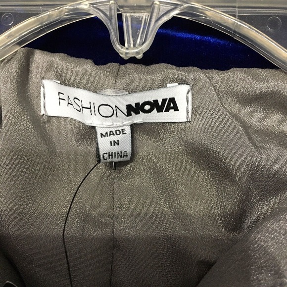 Fashion nova velvet multicolor size small lined dress - Picture 9 of 14